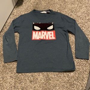 Boys Marvel Color Change shirt